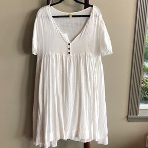 White free people dress